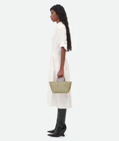 Bottega Veneta Mini Cabat Travertine Sale