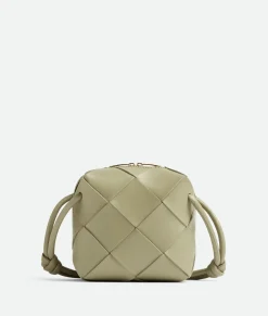 Bottega Veneta Mini Cassette Camera Bag Travertine Hot