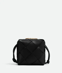 Bottega Veneta Mini Cassette Camera Bag Black Sale