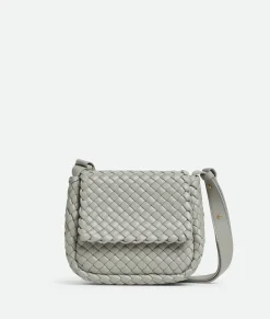 Bottega Veneta Mini Cobble Shoulder Bag Agate grey Sale