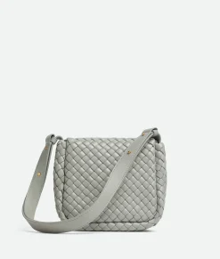 Bottega Veneta Mini Cobble Shoulder Bag Agate grey Sale