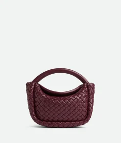 Bottega Veneta Mini Cobble Top Handle Barolo