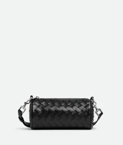 Bottega Veneta Mini Intrecciato Barrel Black Hot