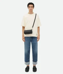 Bottega Veneta Mini Intrecciato Barrel Black Hot