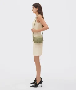 Bottega Veneta Mini Loop Camera Bag Travertine Clearance