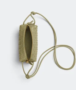 Bottega Veneta Mini Loop Camera Bag Travertine Clearance