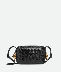 Bottega Veneta Mini Loop Camera Bag Black Sale