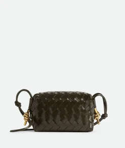 Bottega Veneta Mini Loop Camera Bag Kaki Online