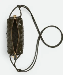 Bottega Veneta Mini Loop Camera Bag Kaki Online