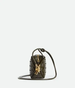 Bottega Veneta Mini Loop Camera Bag Kaki Online