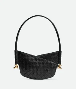Bottega Veneta Mini Solstice Black