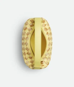 Bottega Veneta Mini Wallace Sherbert/natural New