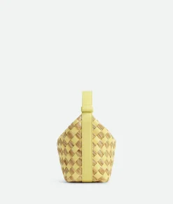 Bottega Veneta Mini Wallace Sherbert/natural New