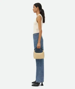 Bottega Veneta Mini Wallace Natural/fondant Discount