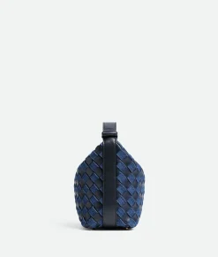 Bottega Veneta Mini Wallace Abyss/indigo Best