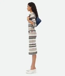 Bottega Veneta Mini Wallace Abyss/indigo Best
