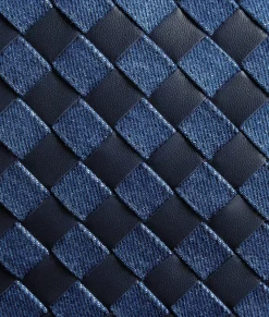 Bottega Veneta Mini Wallace Abyss/indigo Best