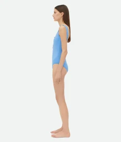 Bottega Veneta Nylon Swimsuit Admiral Clearance