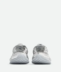 Bottega Veneta Orbit Sneaker Silver Clearance