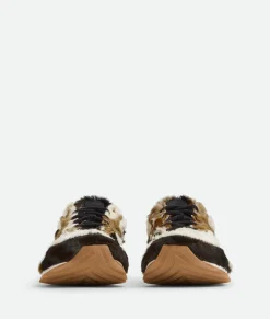 Bottega Veneta Orbit Sneaker Natural Clearance