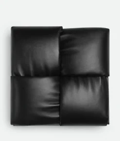 Bottega Veneta Padded Intreccio Cushion Black Online