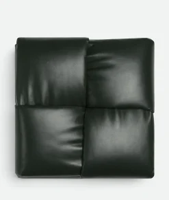 Bottega Veneta Padded Intreccio Cushion Dark green Best