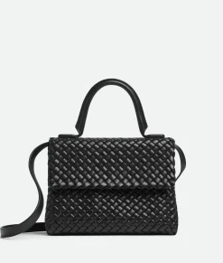 Bottega Veneta Patti Top Handle Bag Black Best