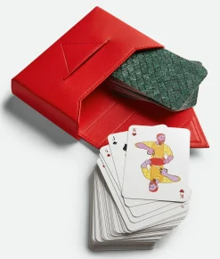 Bottega Veneta Playing Cards Red stone Best