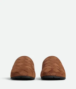 Bottega Veneta Reggie Mule Caramel