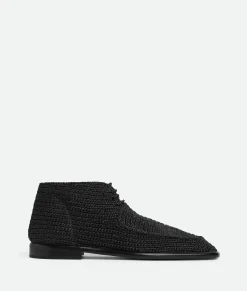 Bottega Veneta Roma Lace-Up Shoe Black Discount