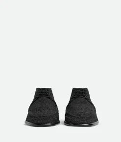 Bottega Veneta Roma Lace-Up Shoe Black Discount