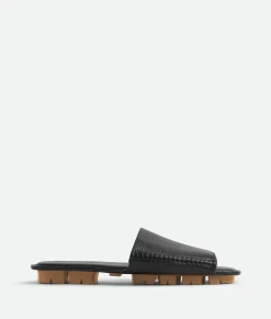Bottega Veneta Shore Mule Black New