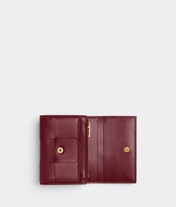 Bottega Veneta Small Envelope Card Case Bordeaux Clearance