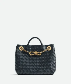Bottega Veneta Small Andiamo With Chain Shadow Discount