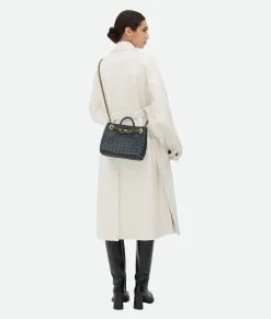 Bottega Veneta Small Andiamo With Chain Shadow Discount