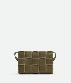 Bottega Veneta Small Cassette Mud / Natural Hot