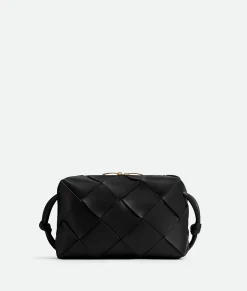 Bottega Veneta Small Cassette Camera Bag Black Clearance