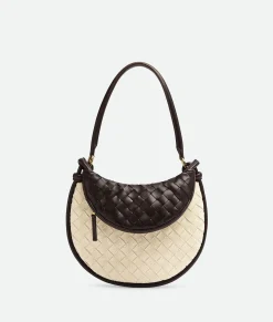 Bottega Veneta Small Gemelli Natural/fondant Clearance