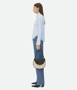Bottega Veneta Small Gemelli Natural/fondant Clearance
