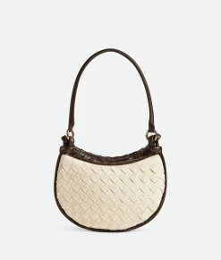 Bottega Veneta Small Gemelli Natural/fondant Clearance