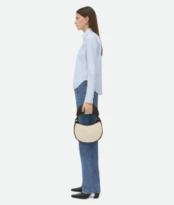 Bottega Veneta Small Gemelli Natural/fondant Clearance