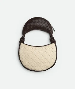 Bottega Veneta Small Gemelli Natural/fondant Clearance