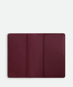 Bottega Veneta Small Intrecciato Notebook Cover Barolo/fondant/white Outlet
