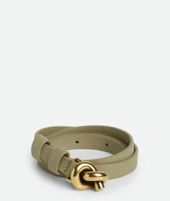 Bottega Veneta Small Knot Belt Travertine Sale