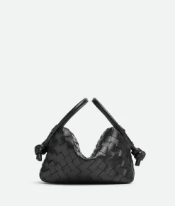 Bottega Veneta Small Loop Cross-Body Bag Black Hot