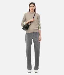 Bottega Veneta Small Loop Cross-Body Bag Black Hot