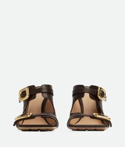 Bottega Veneta Stretch Buckle Mule Sandal Fondant