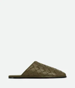 Bottega Veneta Sunday Slipper Mud Best