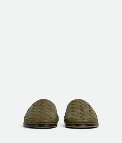 Bottega Veneta Sunday Slipper Mud Best