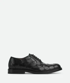Bottega Veneta Tie Lace-Up Shoe Black Discount